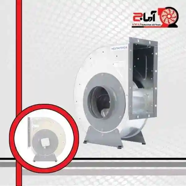 فن سانتریفیوژ یکطرفه بکوارد دمنده12*40