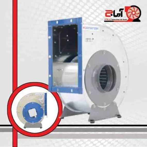 هواکش سانتریفیوژ 20 سانت یکطرفه فوروارد دمنده BEF-20-10A4S