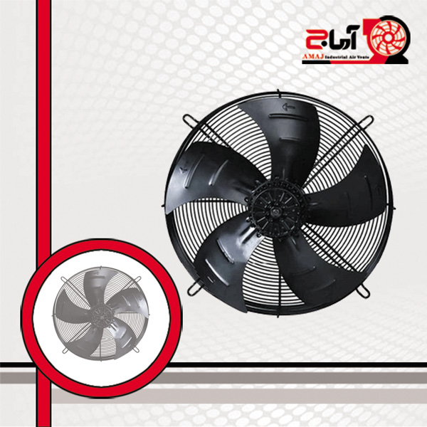 هواکش صنعتی زیلابگ مدل FTP4E400S سایز ۴۰ سانت