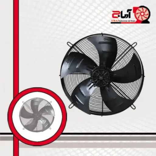 هواکش صنعتی زیلابگ مدل FTP4E400S سایز ۴۰ سانت