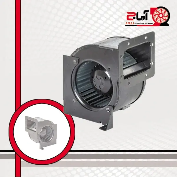 هواکش سانتریفیوژ تک‌ ورودی فوروارد زیلابگ مدل LXFFG4E.180.90.M102.34