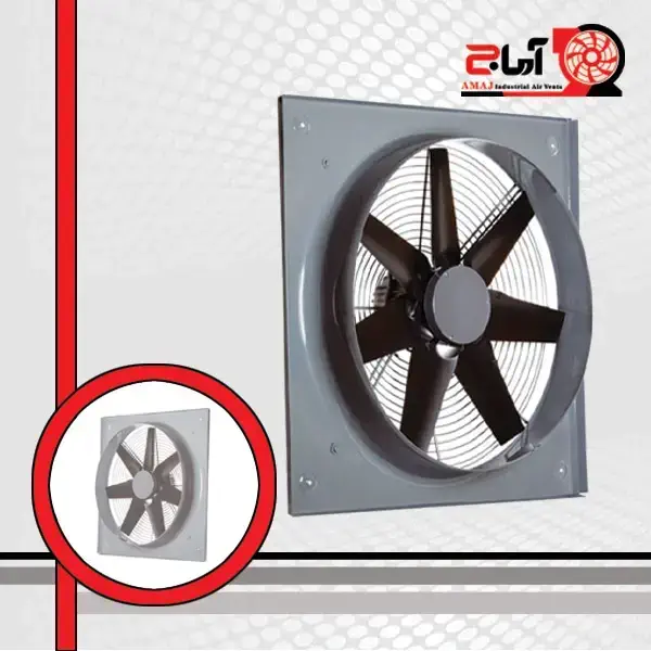 هواکش فلزی صنعتی سنگین دمنده VIM80K6T