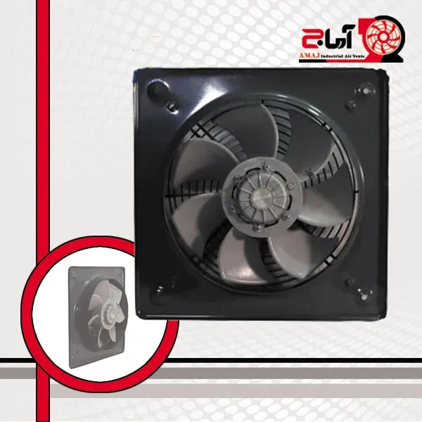 هواکش صنعتی ۵۰ سانت ایلکا مدل VIE50A4S (پروانه پلاستیکی)