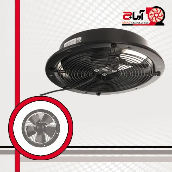 فن صنعتی ۲۵ سانت دمنده مدل VIF.25V2S تک‌ فاز