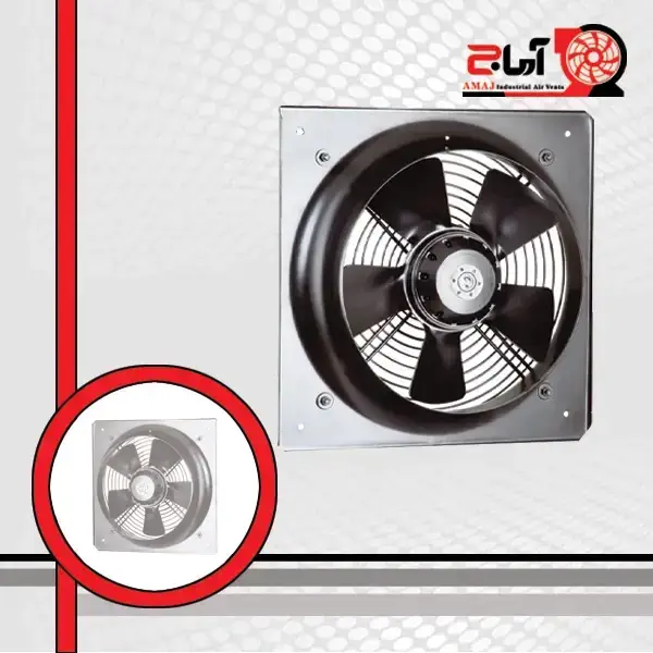 هواکش صنعتی آکسیال طرح آلمان دمنده مدل VIF30V4S 