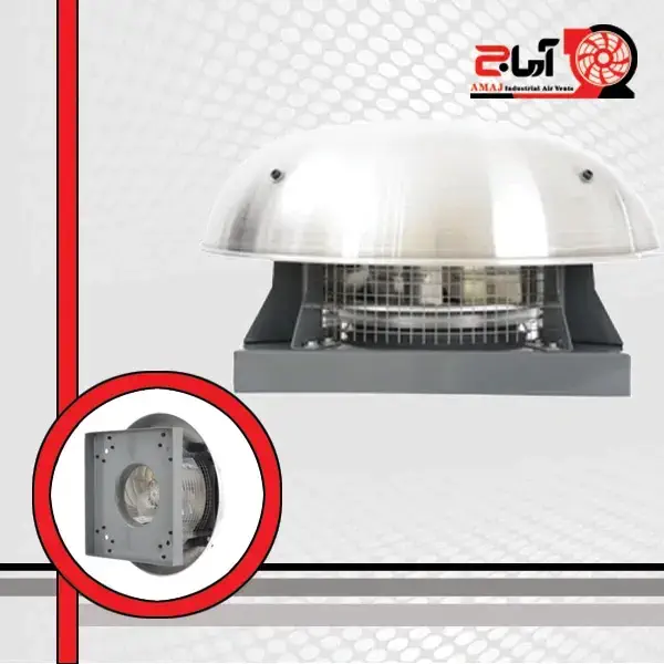 فن رادیال سقفی سری REB40.12G4T