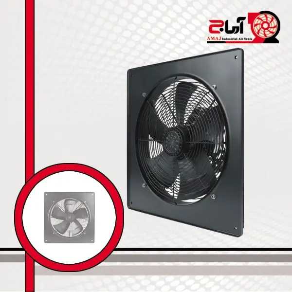هواکش صنعتی 40 سانت سه فاز زیلابگ مدل 4D.400B